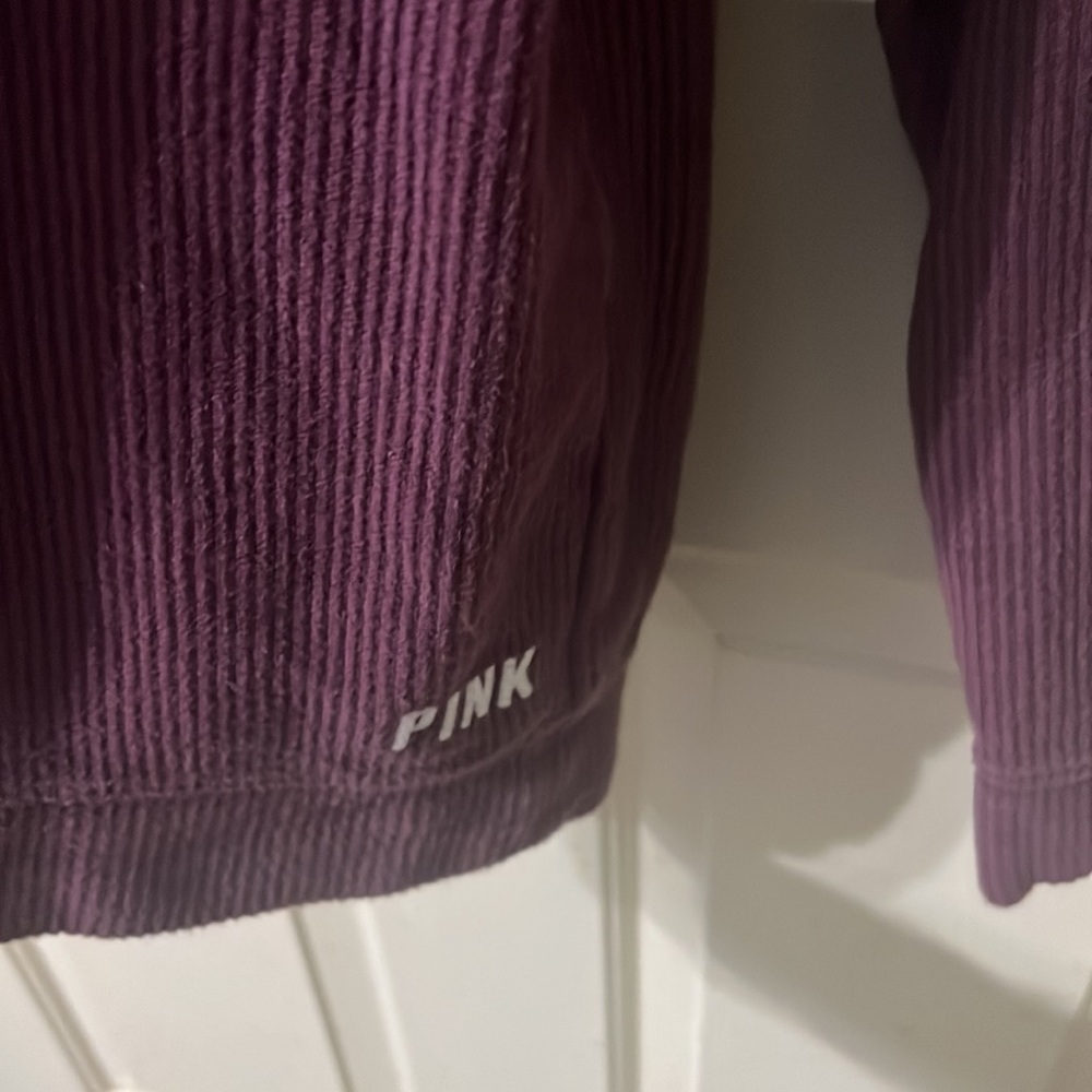 VS PINK Ribbed Sweatshirt - Picture 2 of 9